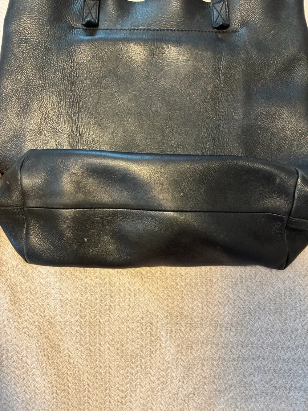 Madewell The Transport Tote Black Leather